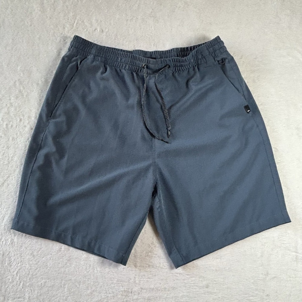 Quiksilver Men's Taxer Amphibian Short Size Medium Blue Pull On Dry Light